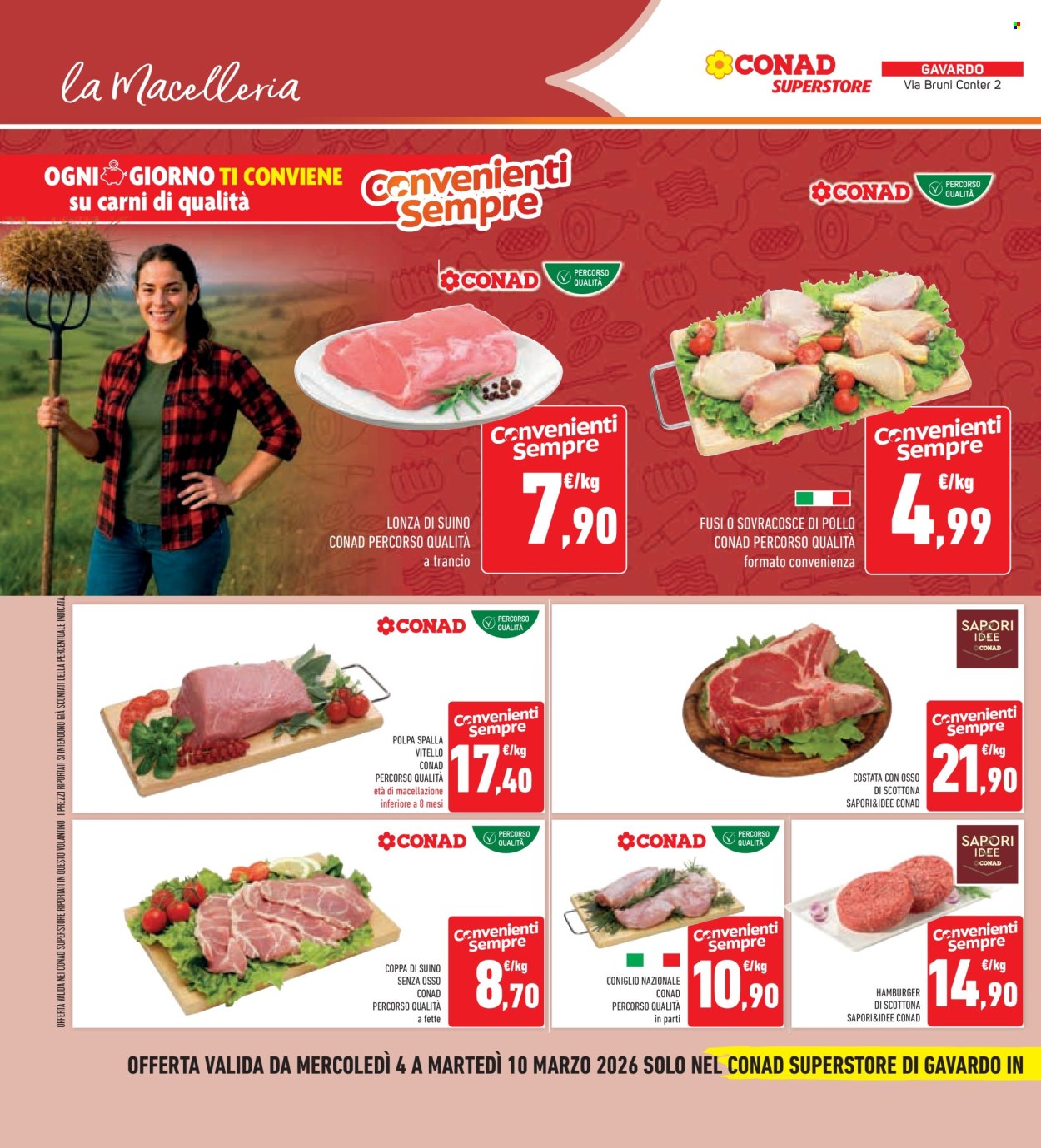 Leták Conad - 4.3.2026 - 10.3.2026. Strana 22