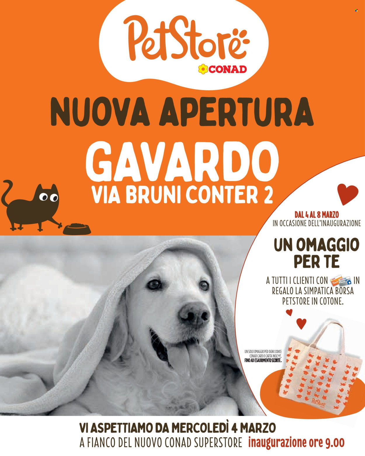 Leták Conad - 4.3.2026 - 24.3.2026. Strana 1