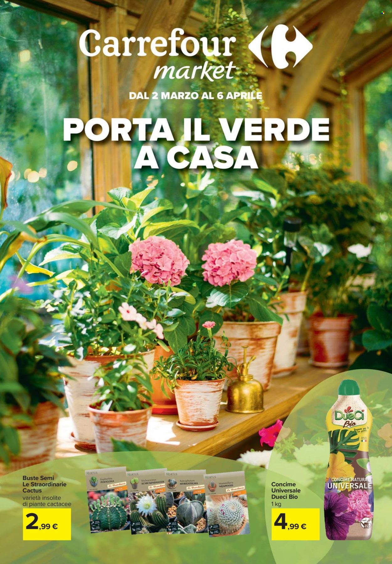 Volantino Carrefour - 2/3/2026 - 6/4/2026. Pagina 1