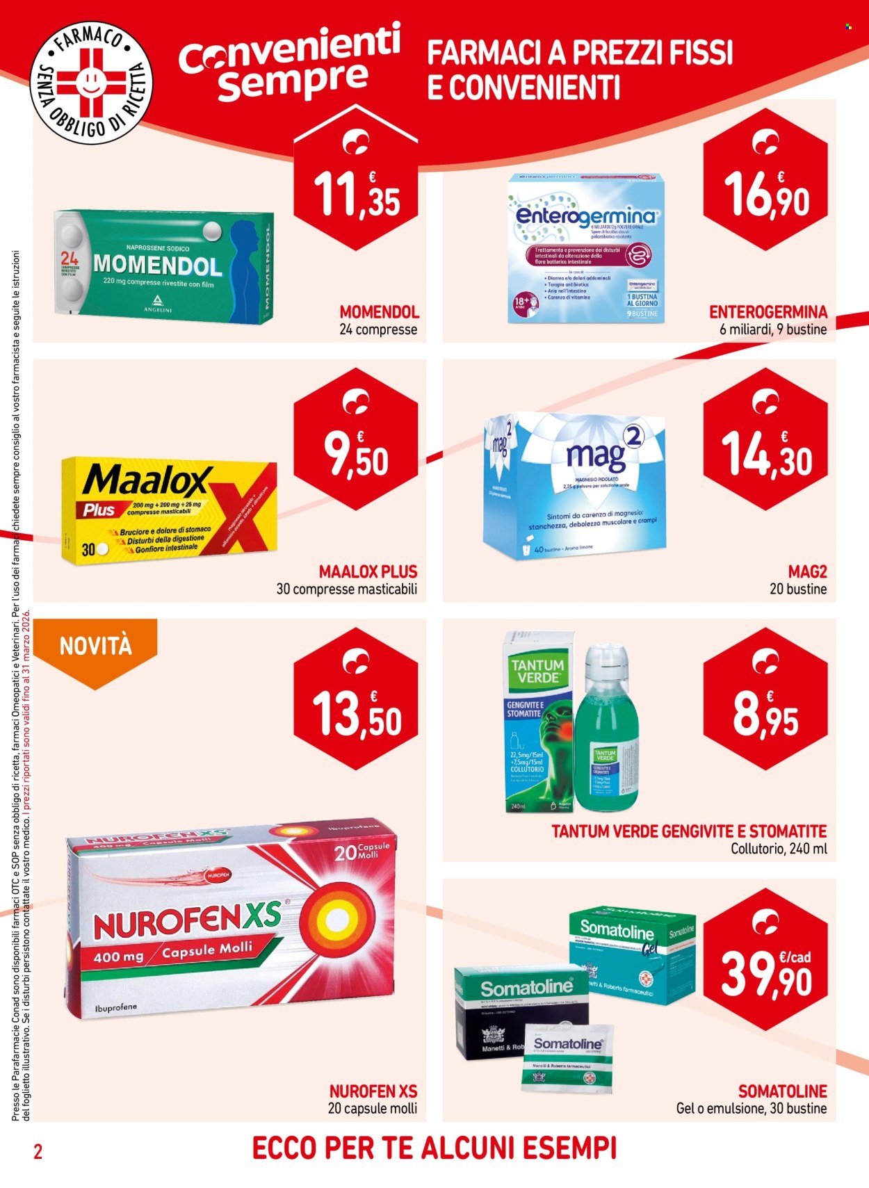Leták Parafarmacia Conad - 26.2.2026 - 25.3.2026. Strana 2