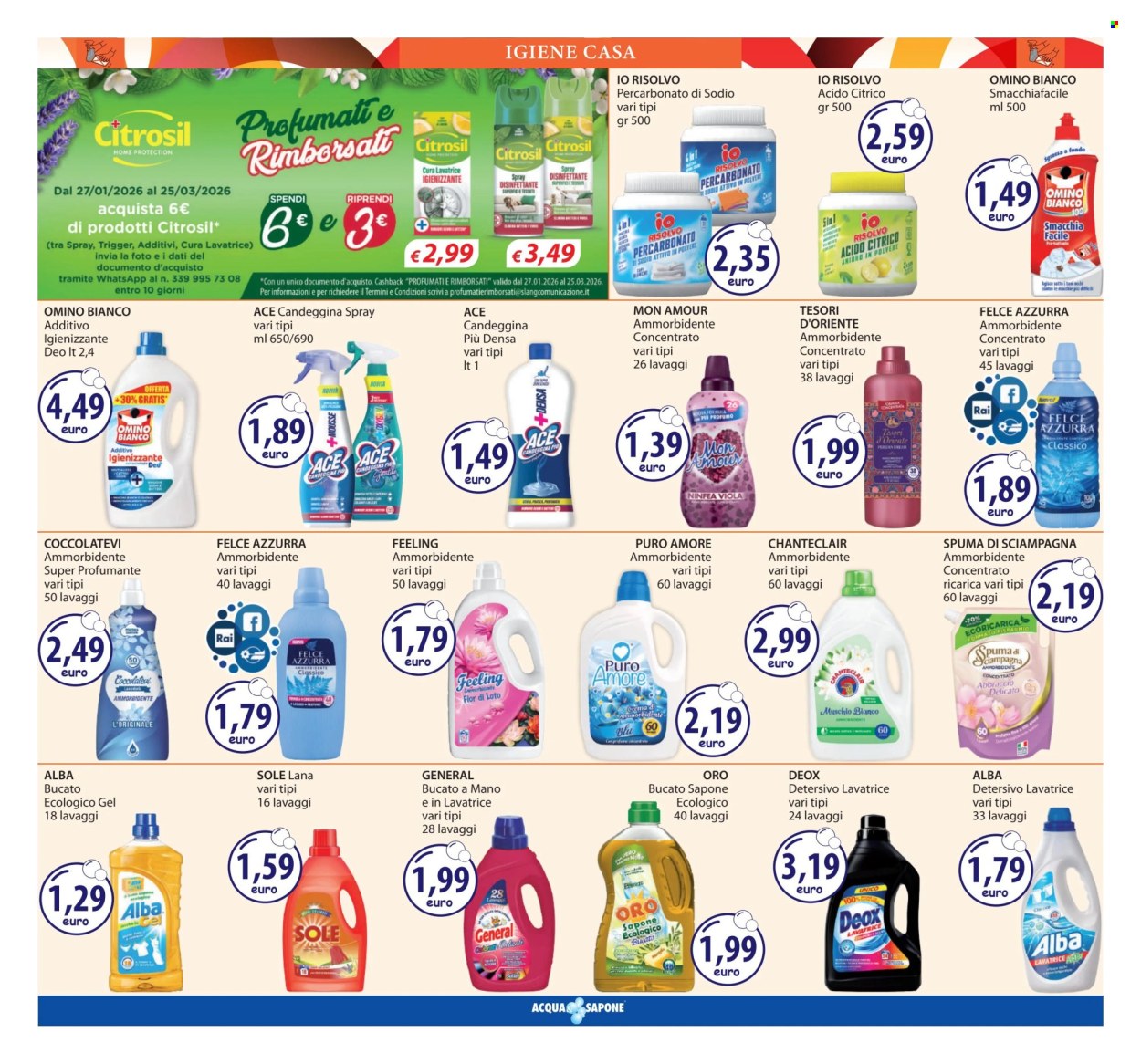 Volantino Acqua & Sapone - 5/3/2026 - 7/3/2026. Pagina 19
