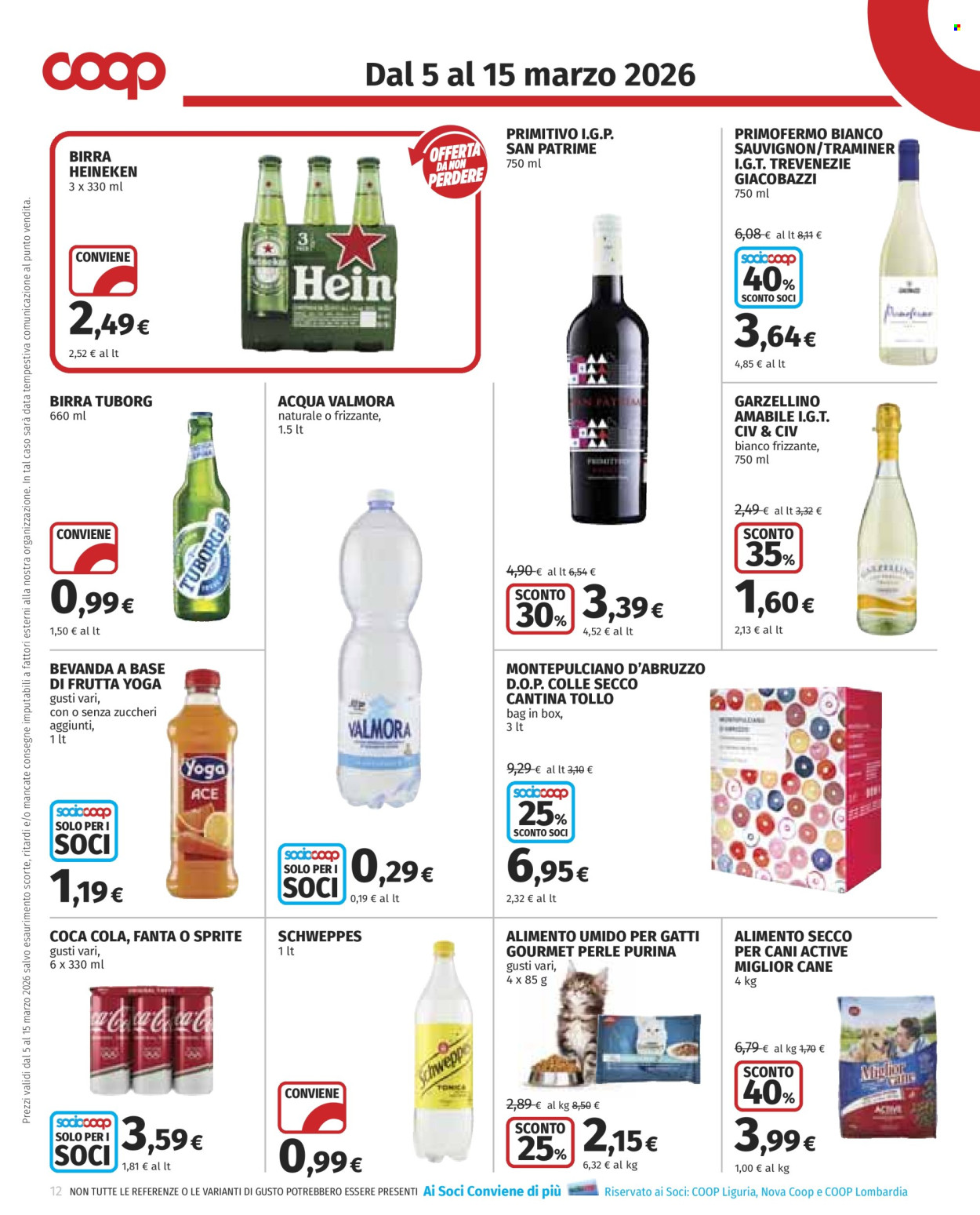 Leták Coop - 5.3.2026 - 18.3.2026. Strana 12