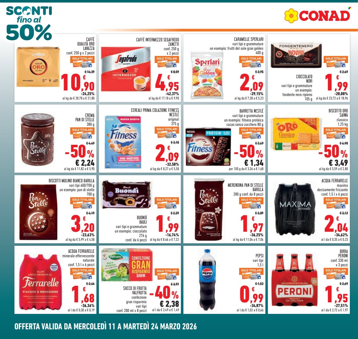 Leták Conad - 11.3.2026 - 24.3.2026. Strana 4