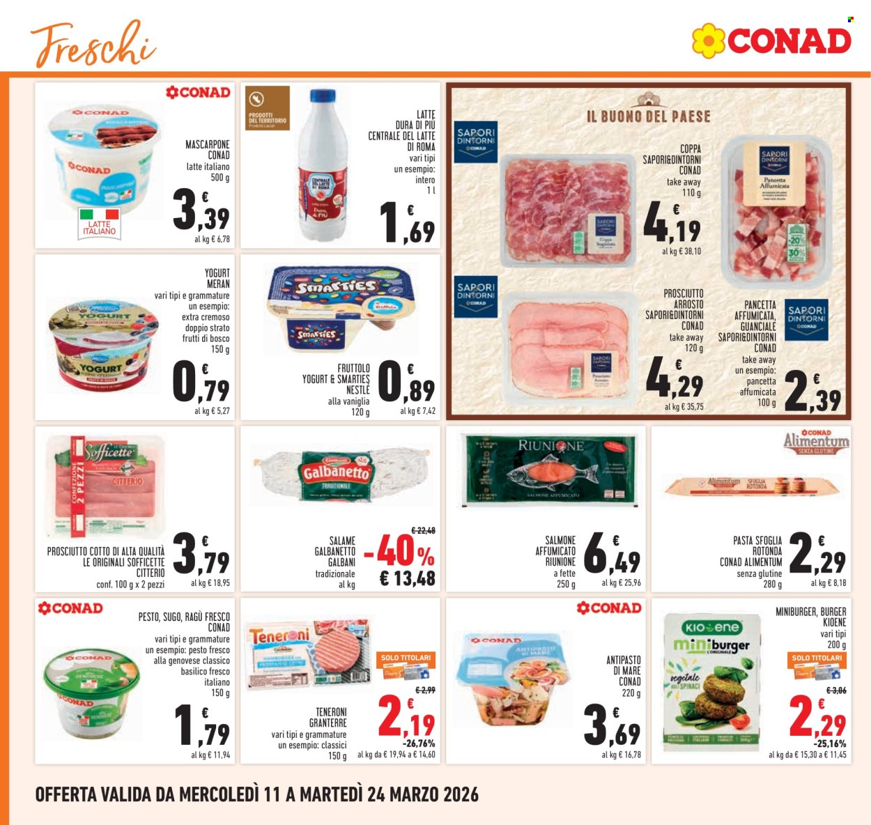 Leták Conad - 11.3.2026 - 24.3.2026. Strana 12
