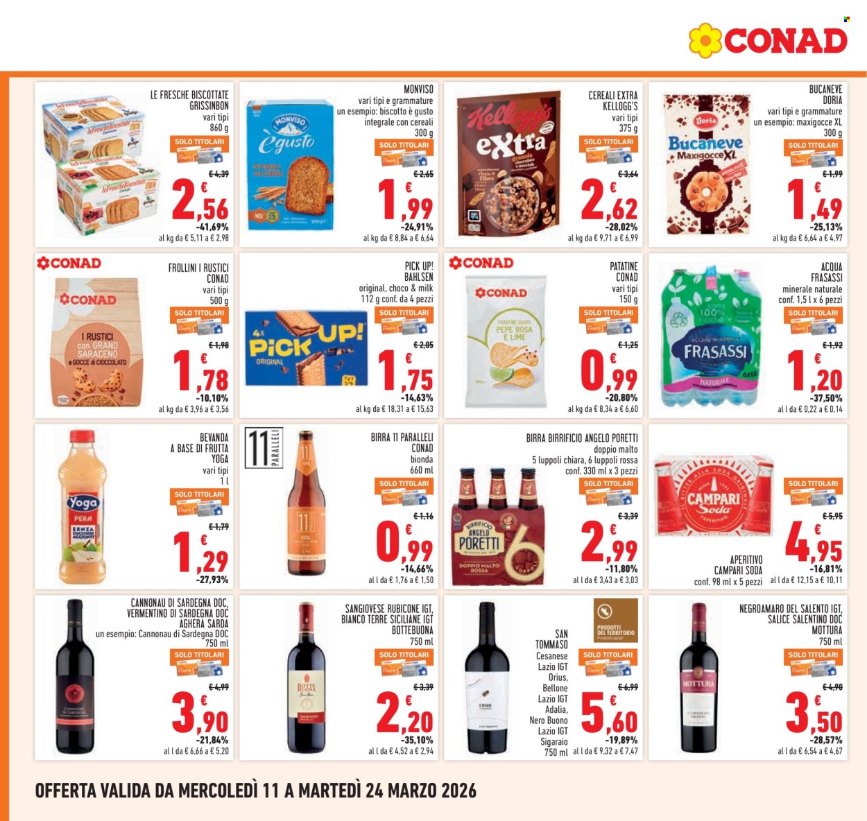 Leták Conad - 11.3.2026 - 24.3.2026. Strana 16