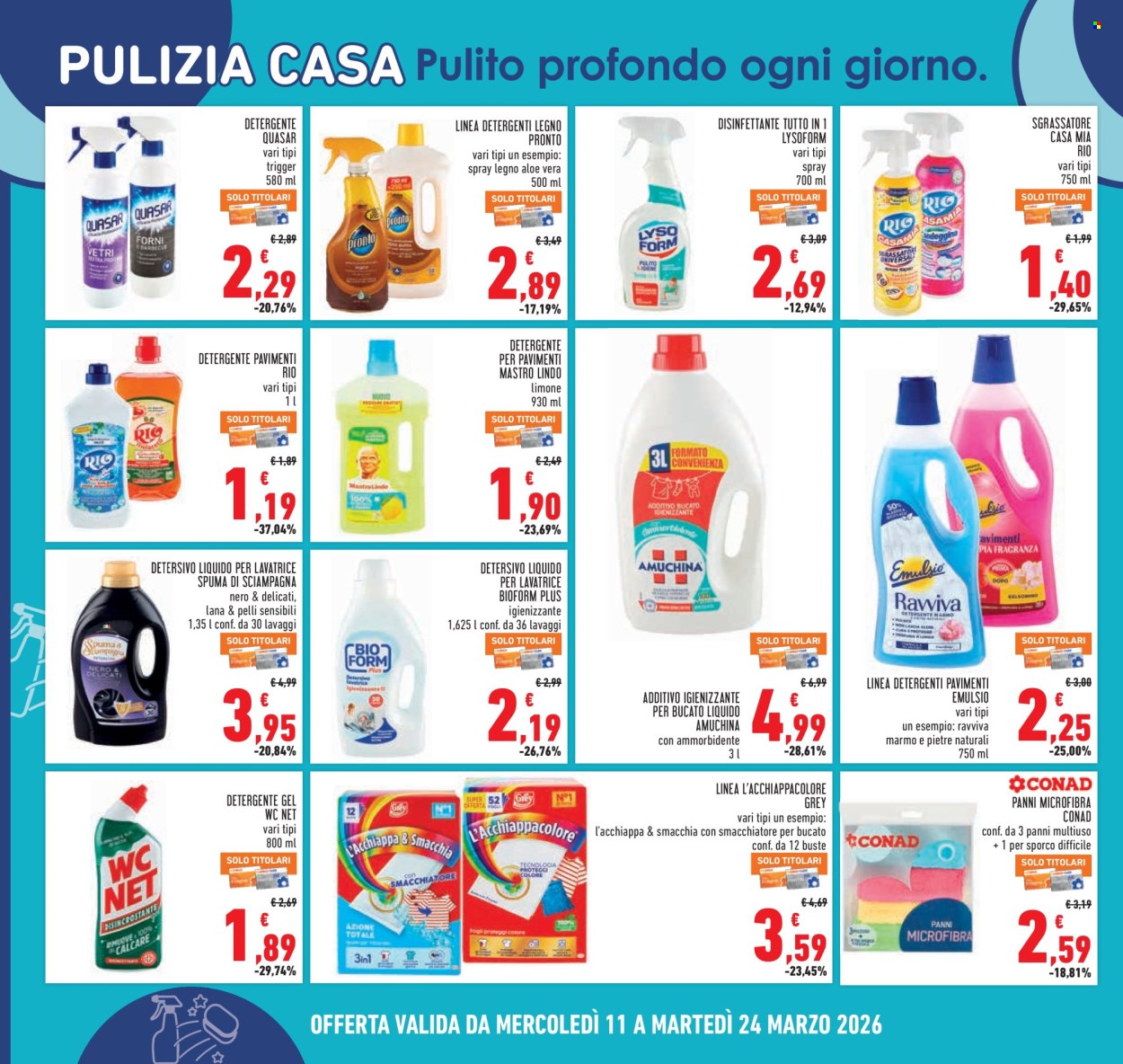 Leták Conad - 11.3.2026 - 24.3.2026. Strana 22