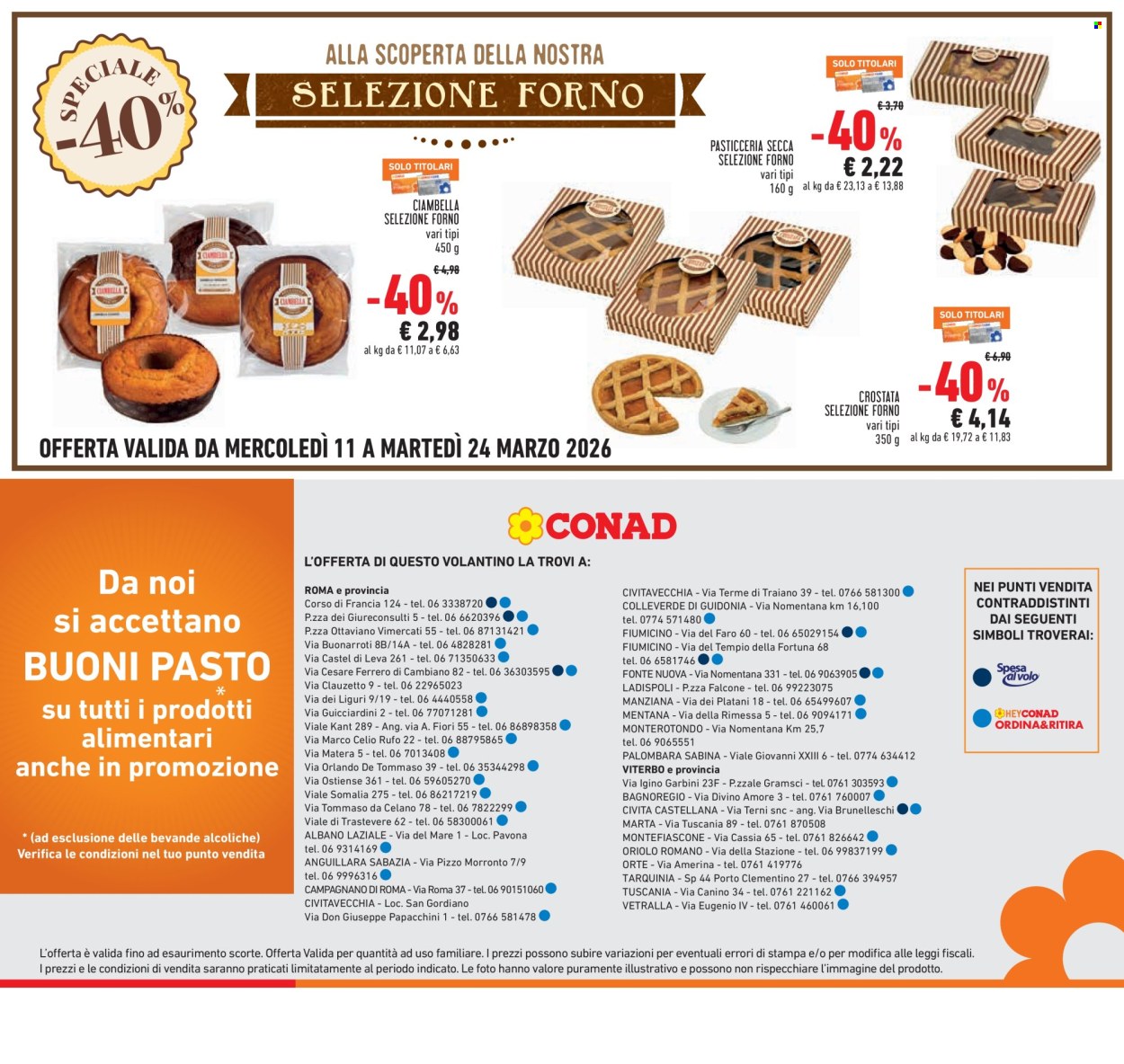 Leták Conad - 11.3.2026 - 24.3.2026. Strana 25