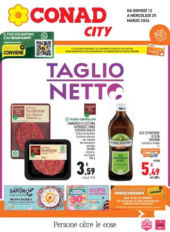 Volantino Conad City - 12/3/2026 - 25/3/2026.