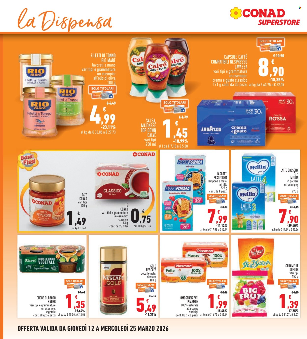 Volantino Conad Superstore - 12/3/2026 - 25/3/2026. Pagina 20