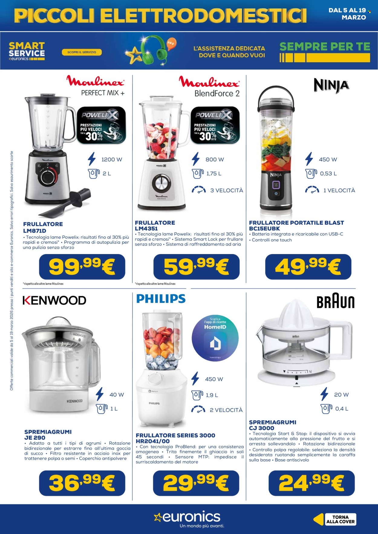 Volantino Euronics - 5/3/2026 - 19/3/2026. Pagina 16