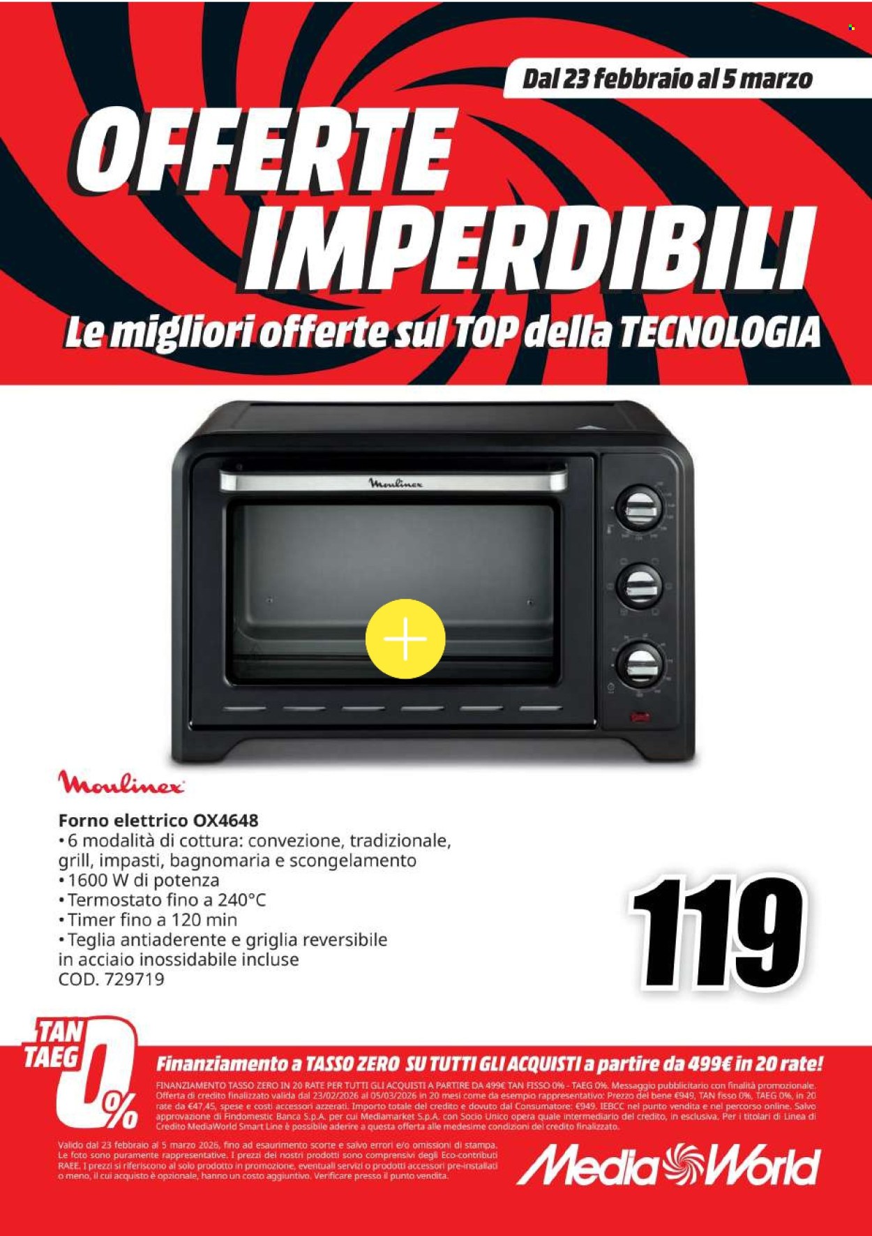 Volantino MediaWorld - 23/2/2026 - 5/3/2026. Pagina 4