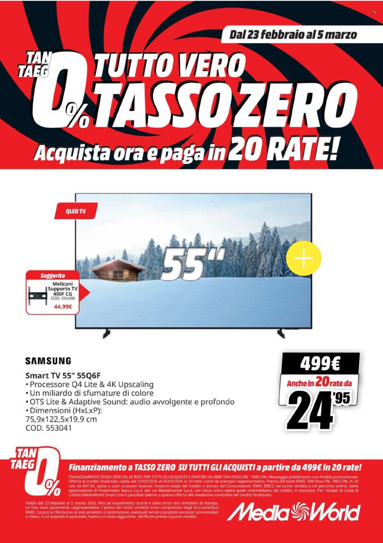 Volantino MediaWorld - 23/2/2026 - 5/3/2026. Pagina 19