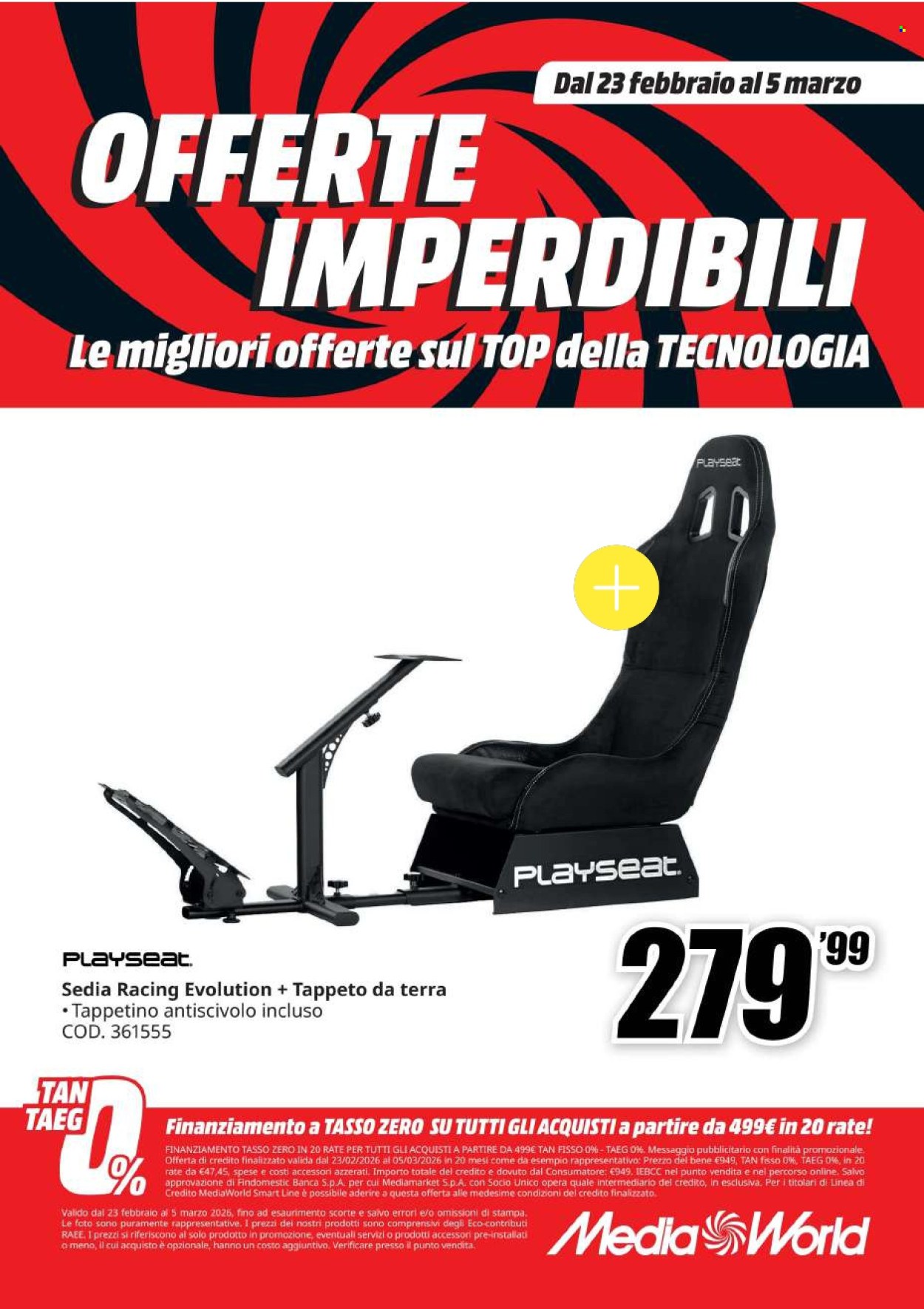 Volantino MediaWorld - 23/2/2026 - 5/3/2026. Pagina 25