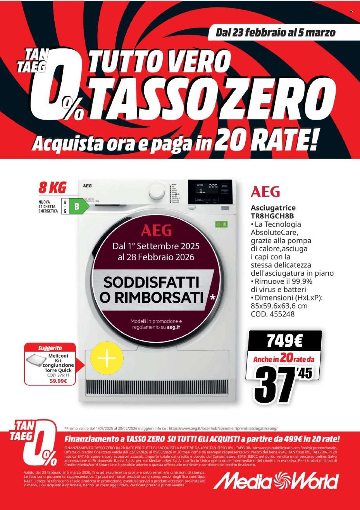 Volantino MediaWorld - 23/2/2026 - 5/3/2026. Pagina 27