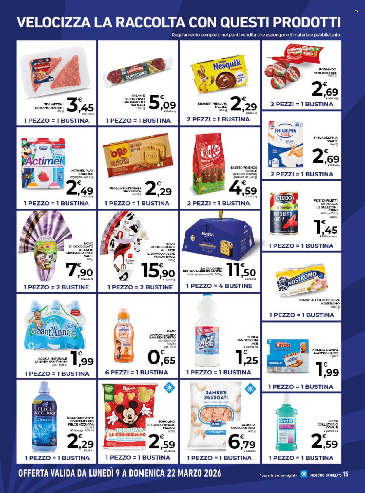 Leták Conad - 11.3.2026 - 22.3.2026. Strana 15