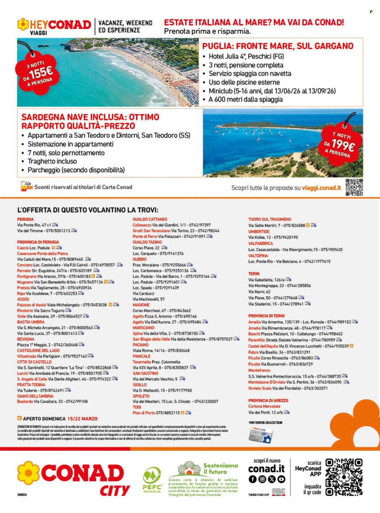 Leták Conad - 11.3.2026 - 22.3.2026. Strana 16