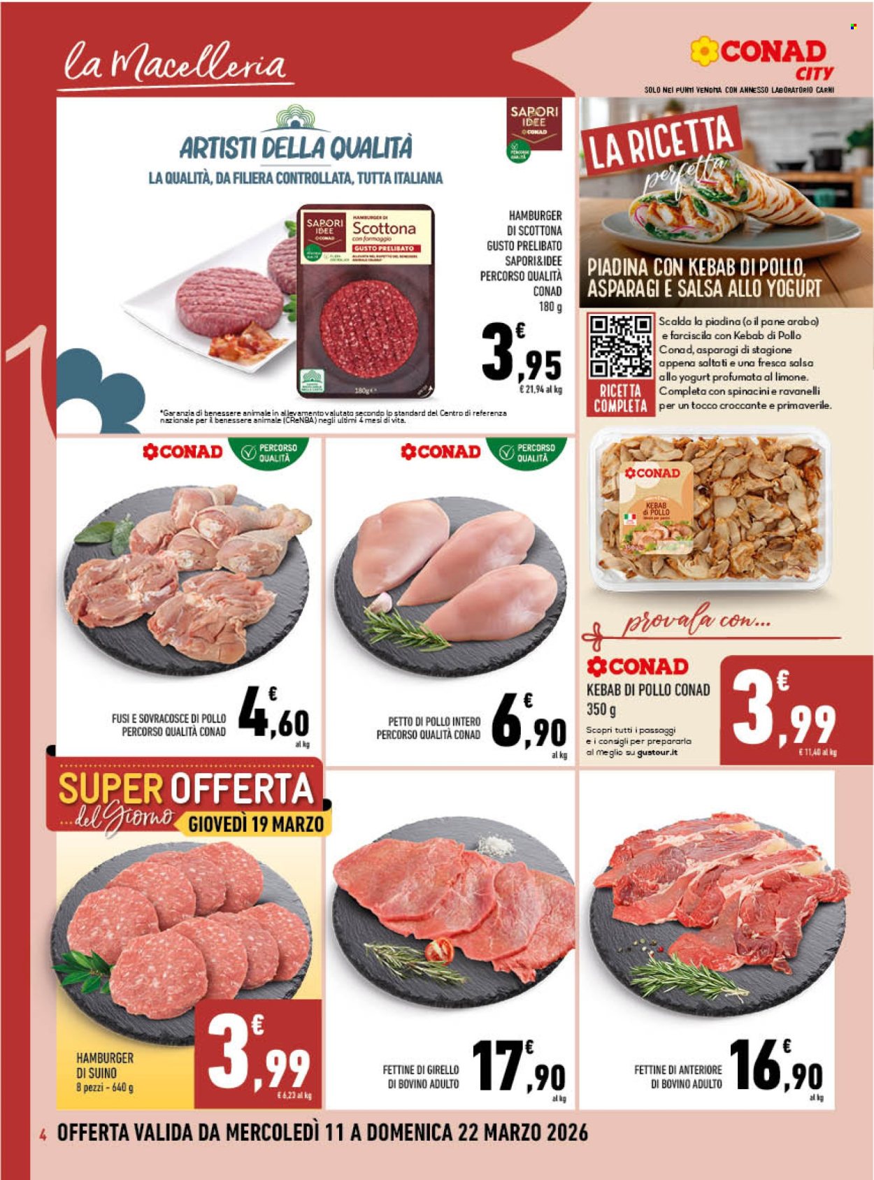Leták Conad City - 11.3.2026 - 22.3.2026. Strana 4
