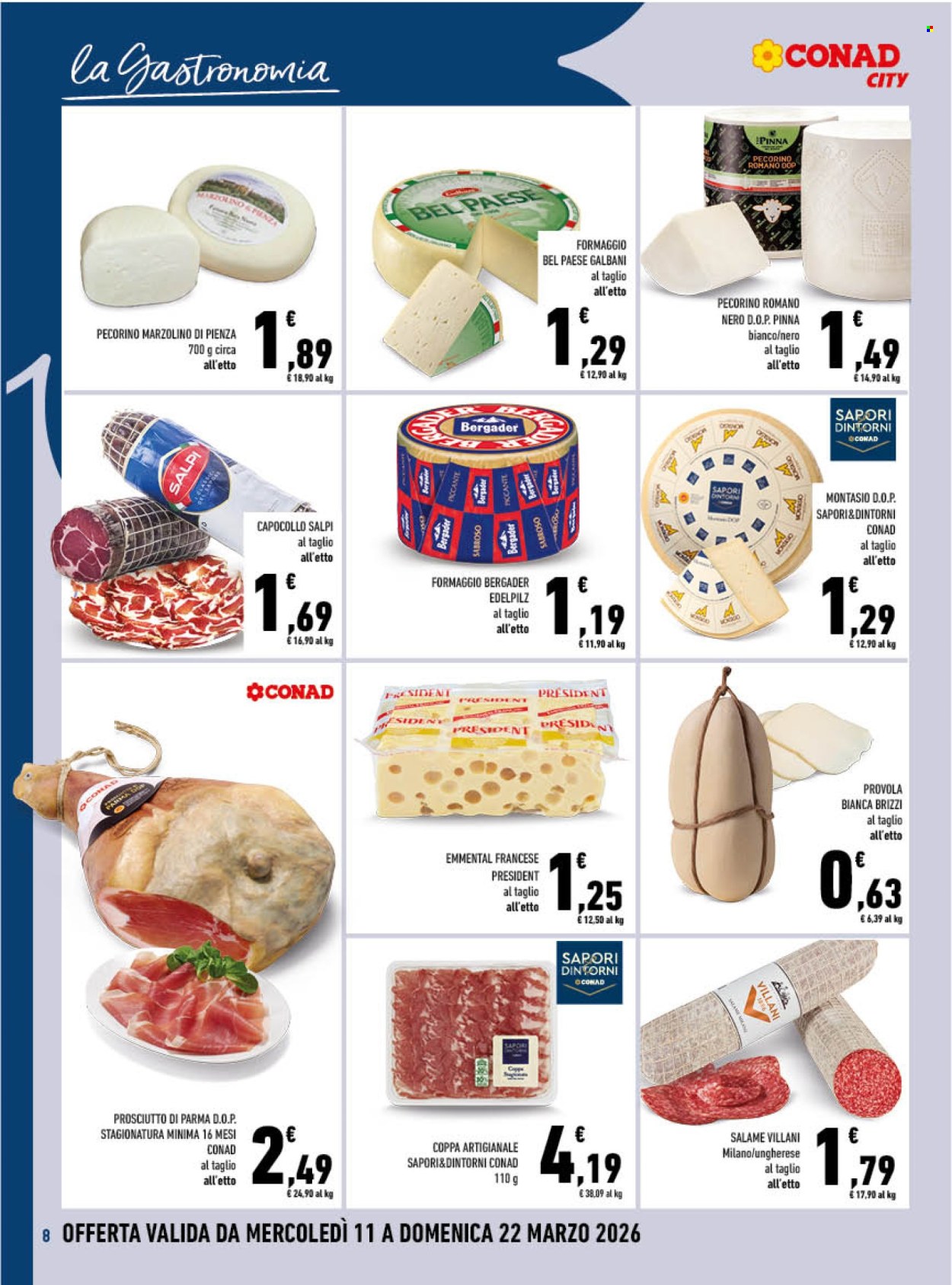Leták Conad City - 11.3.2026 - 22.3.2026. Strana 8