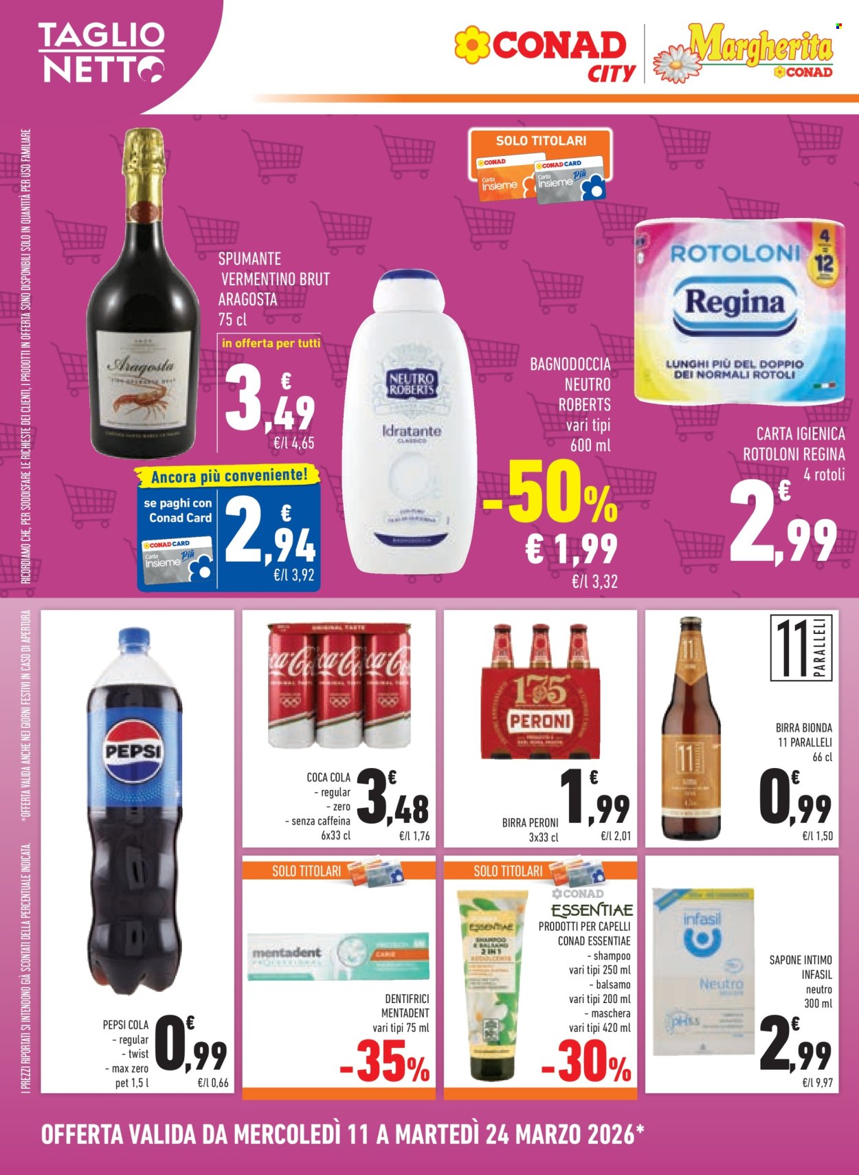 Volantino Margherita Conad - 11/3/2026 - 24/3/2026. Pagina 10