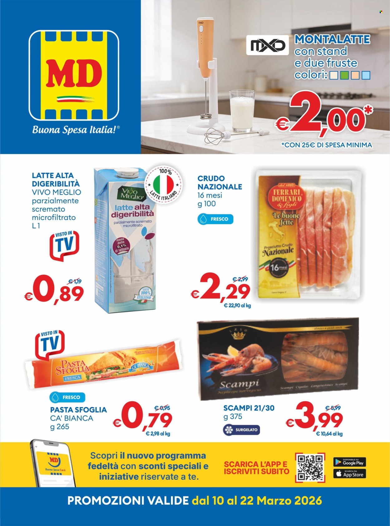Leták MD Discount - 10.3.2026 - 22.3.2026. Strana 1