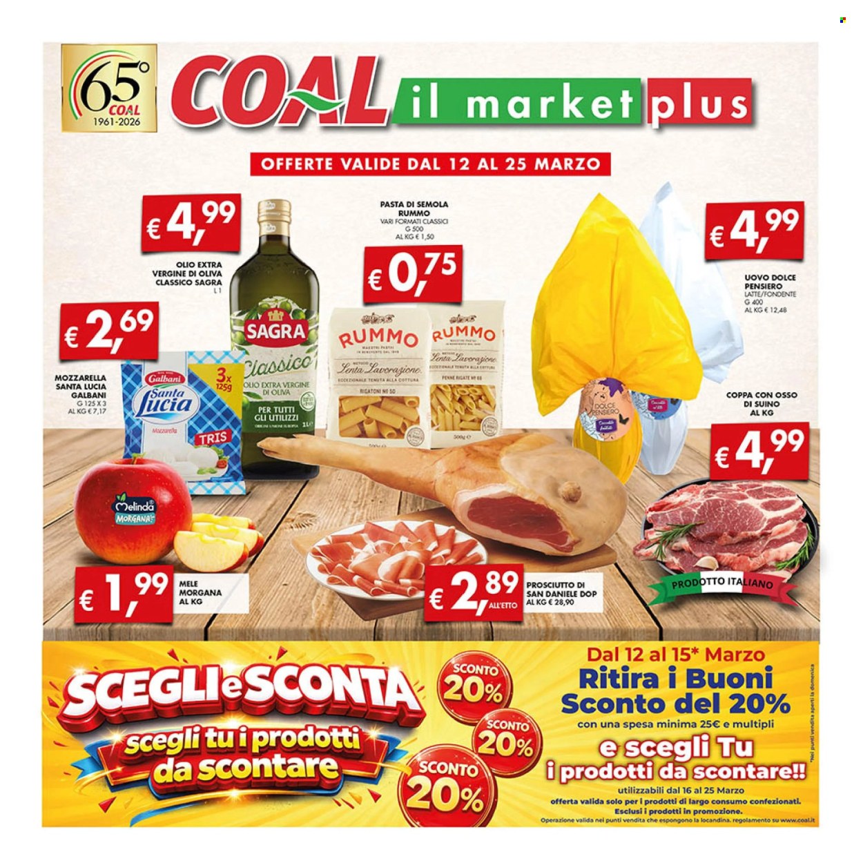 Volantino COAL - 12/3/2026 - 25/3/2026. Pagina 1