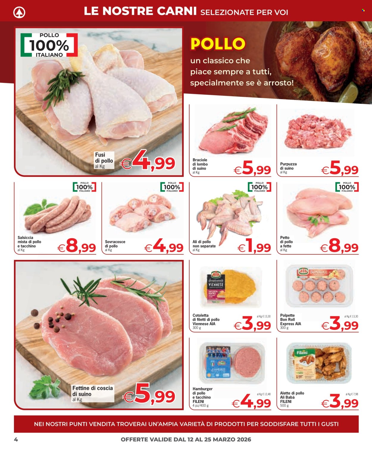 Leták Eurospar - 12.3.2026 - 25.3.2026. Strana 4