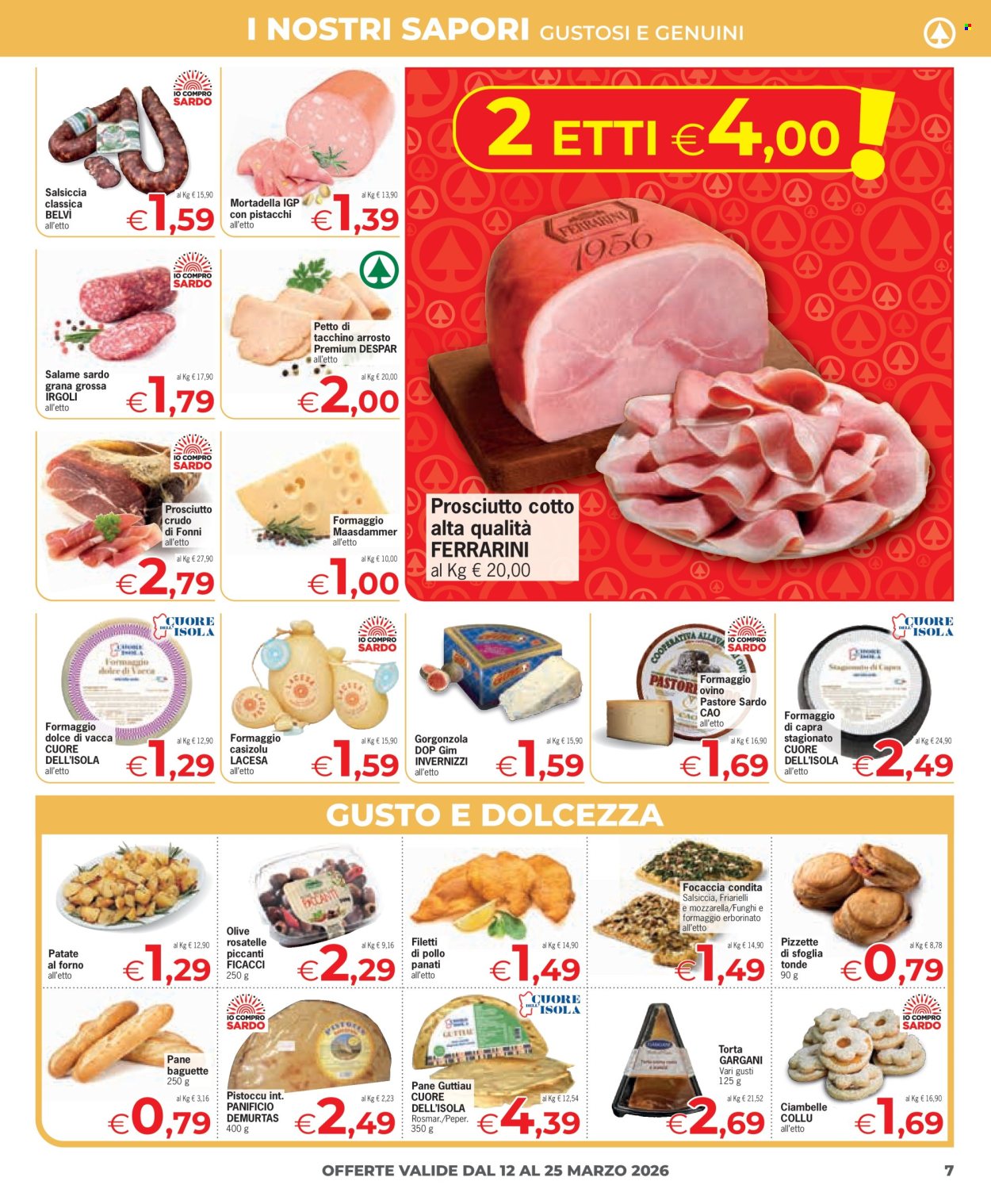 Volantino Eurospar - 12/3/2026 - 25/3/2026. Pagina 7