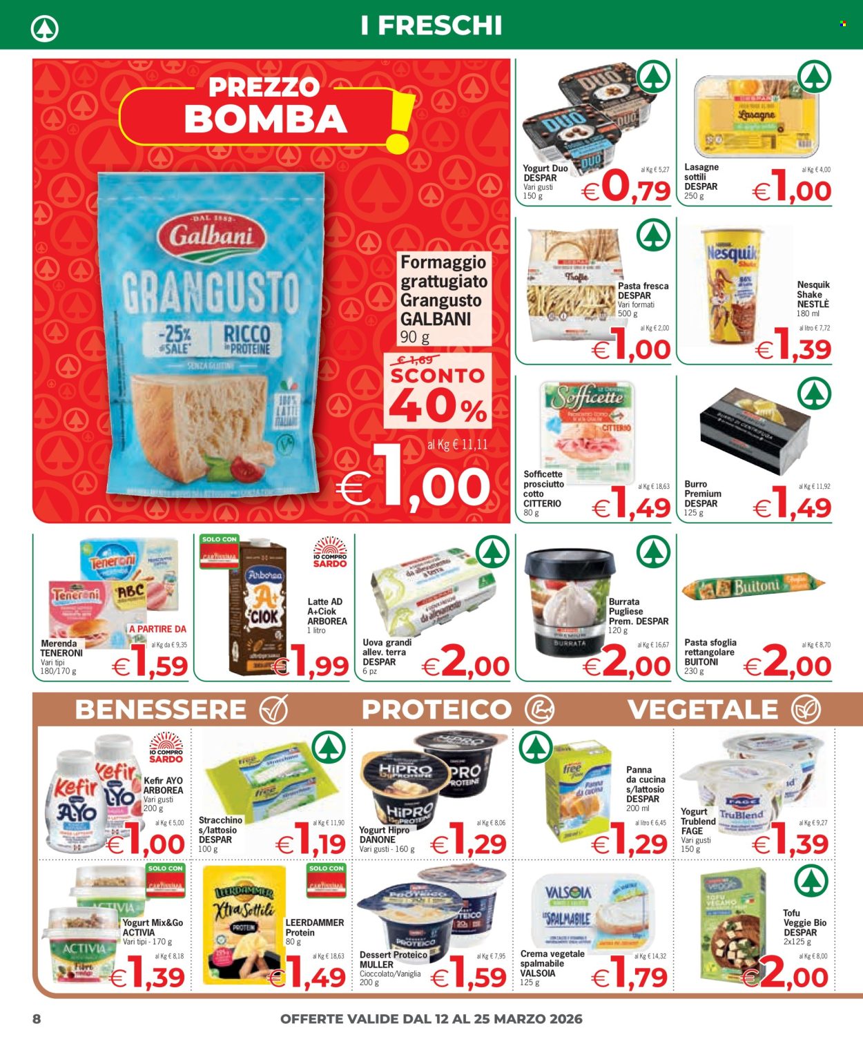 Leták Eurospar - 12.3.2026 - 25.3.2026. Strana 8