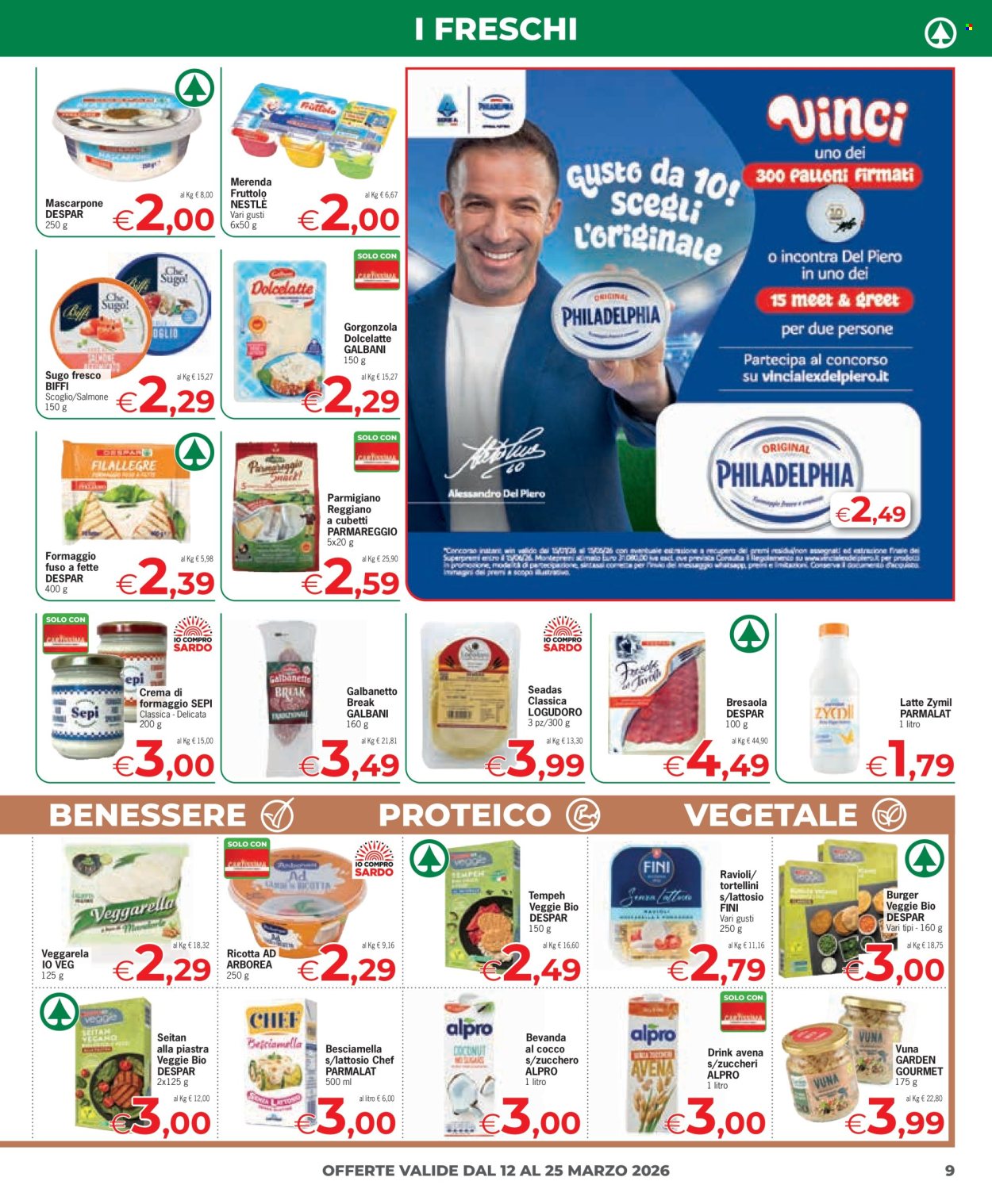 Leták Eurospar - 12.3.2026 - 25.3.2026. Strana 9