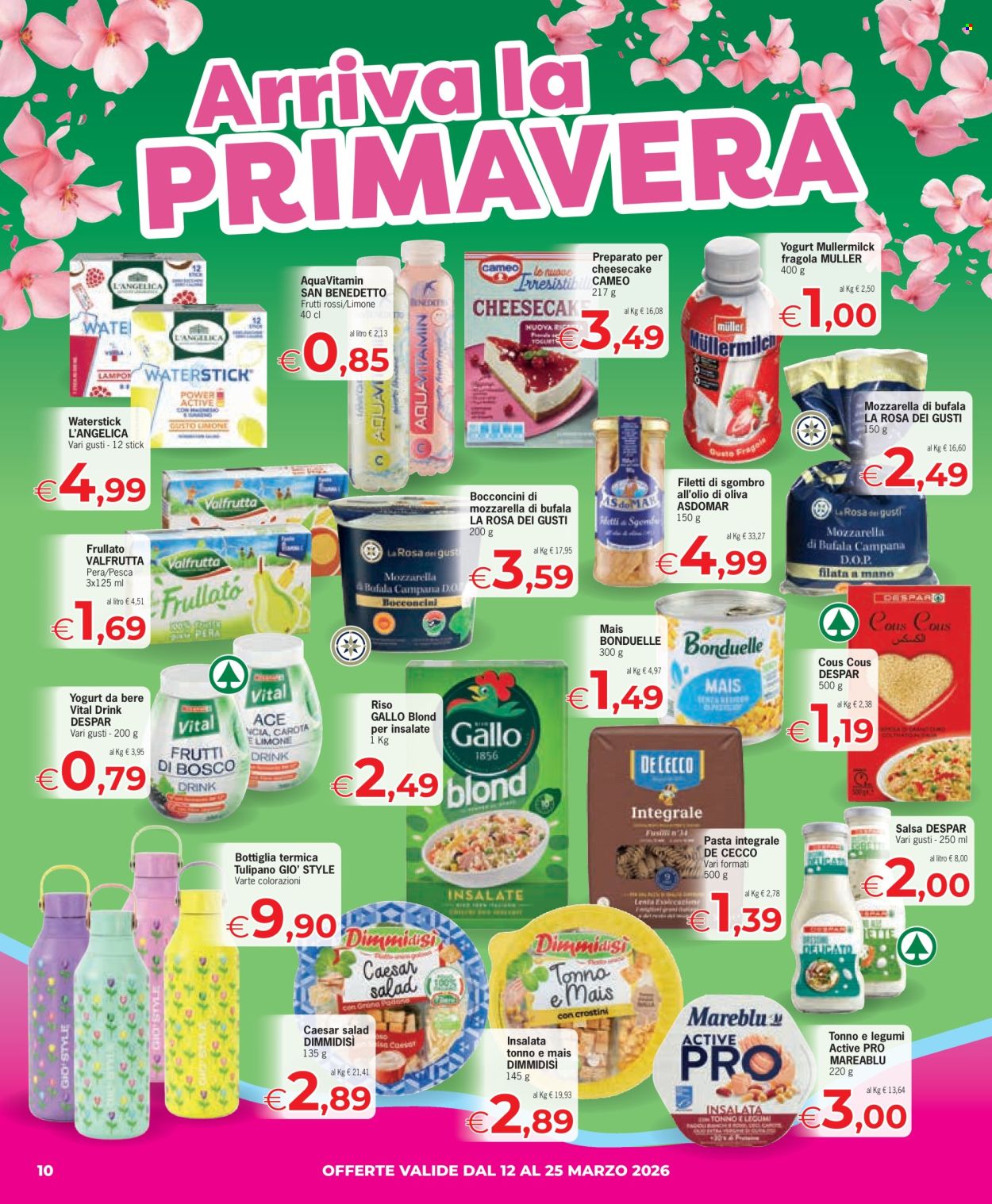 Leták Eurospar - 12.3.2026 - 25.3.2026. Strana 10