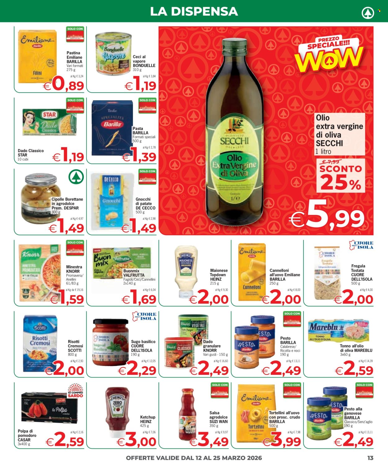 Volantino Eurospar - 12/3/2026 - 25/3/2026. Pagina 13