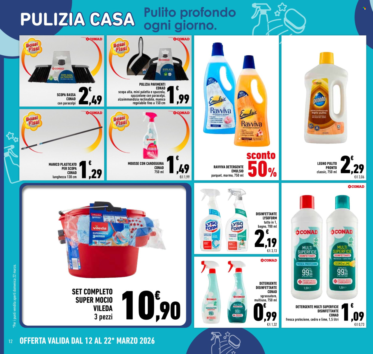 Volantino Conad Superstore - 12/3/2026 - 22/3/2026. Pagina 12