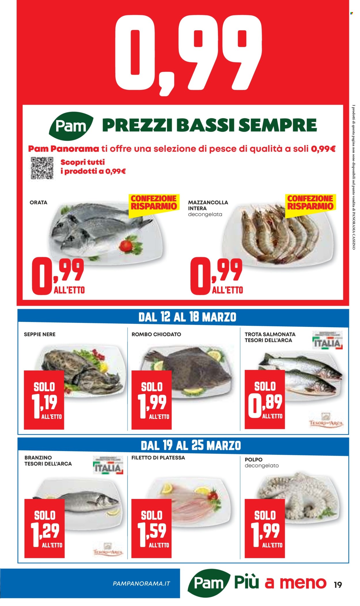 Volantino Pam Panorama - 12/3/2026 - 25/3/2026. Pagina 19