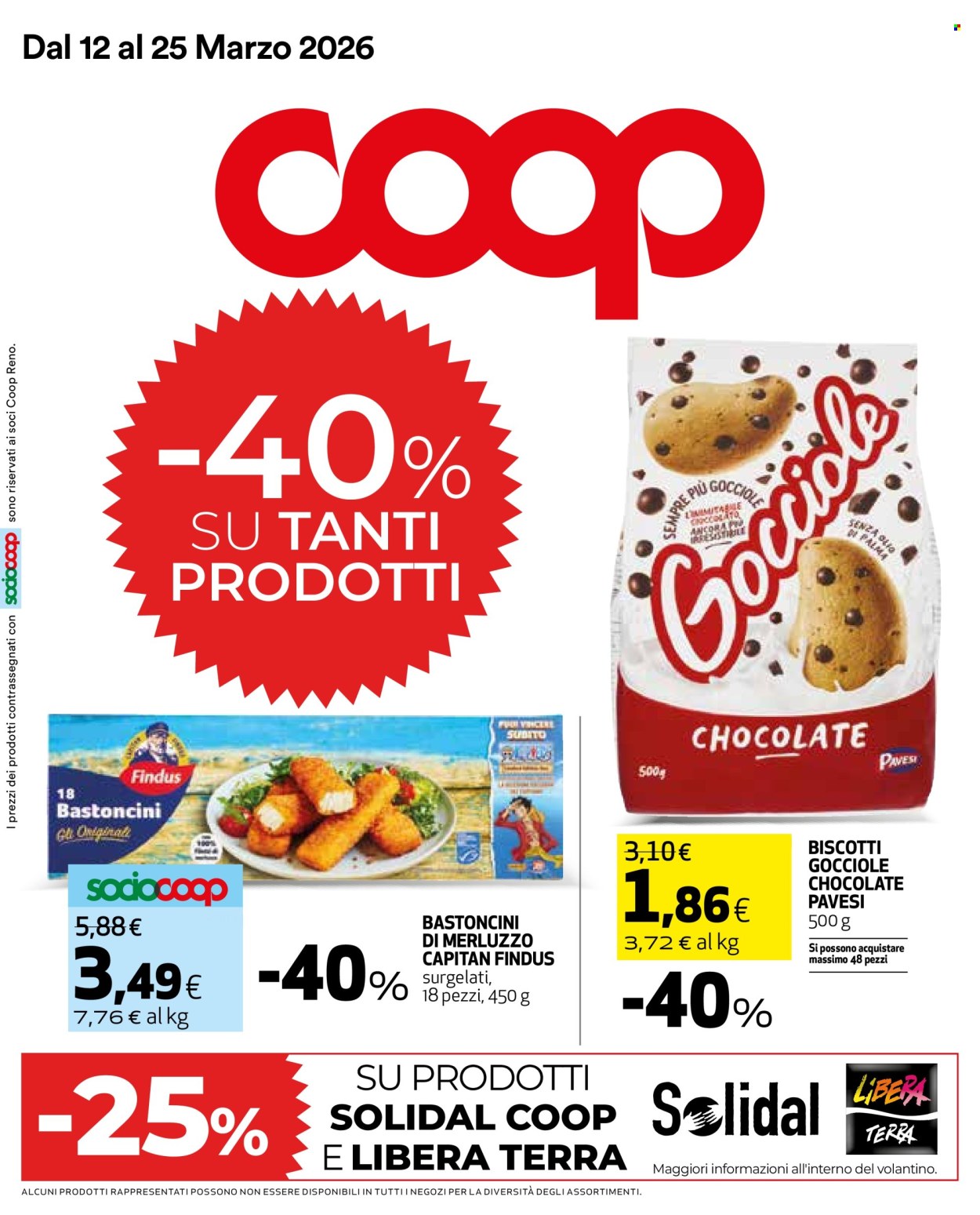Volantino Coop - 12/3/2026 - 25/3/2026. Pagina 1