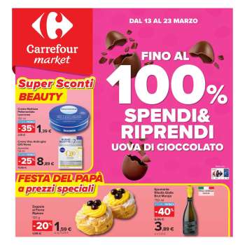 Volantino Carrefour - 13/3/2026 - 23/3/2026.