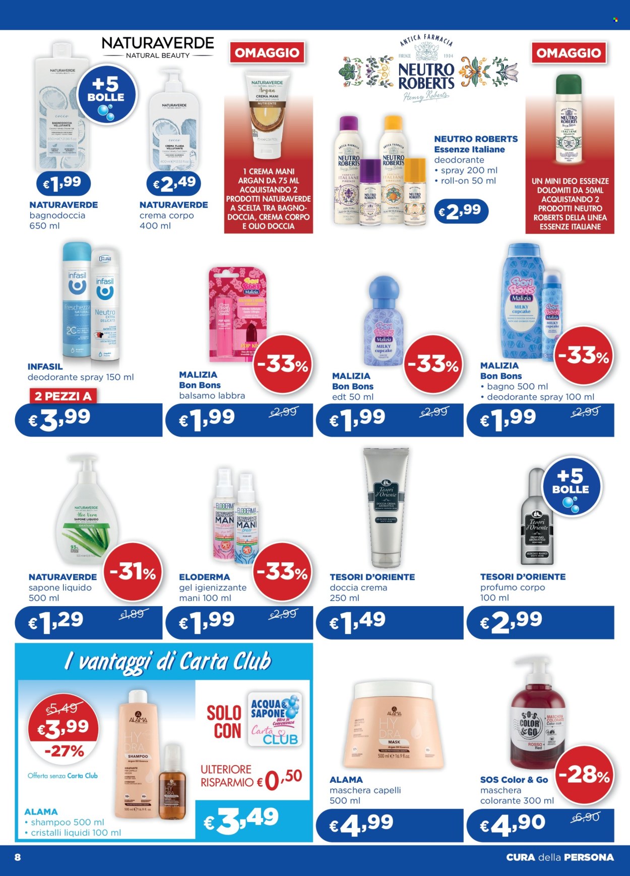 Leták Acqua & Sapone - 18.3.2026 - 8.4.2026. Strana 8