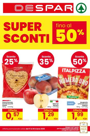 Volantino Despar - 17/3/2026 - 25/3/2026.
