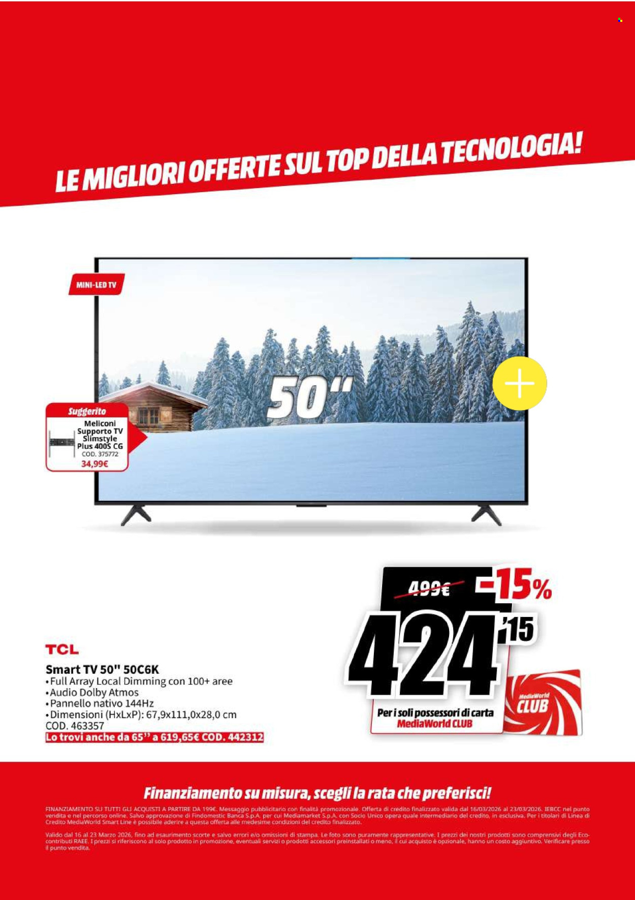 Volantino MediaWorld - 16/3/2026 - 23/3/2026. Pagina 5