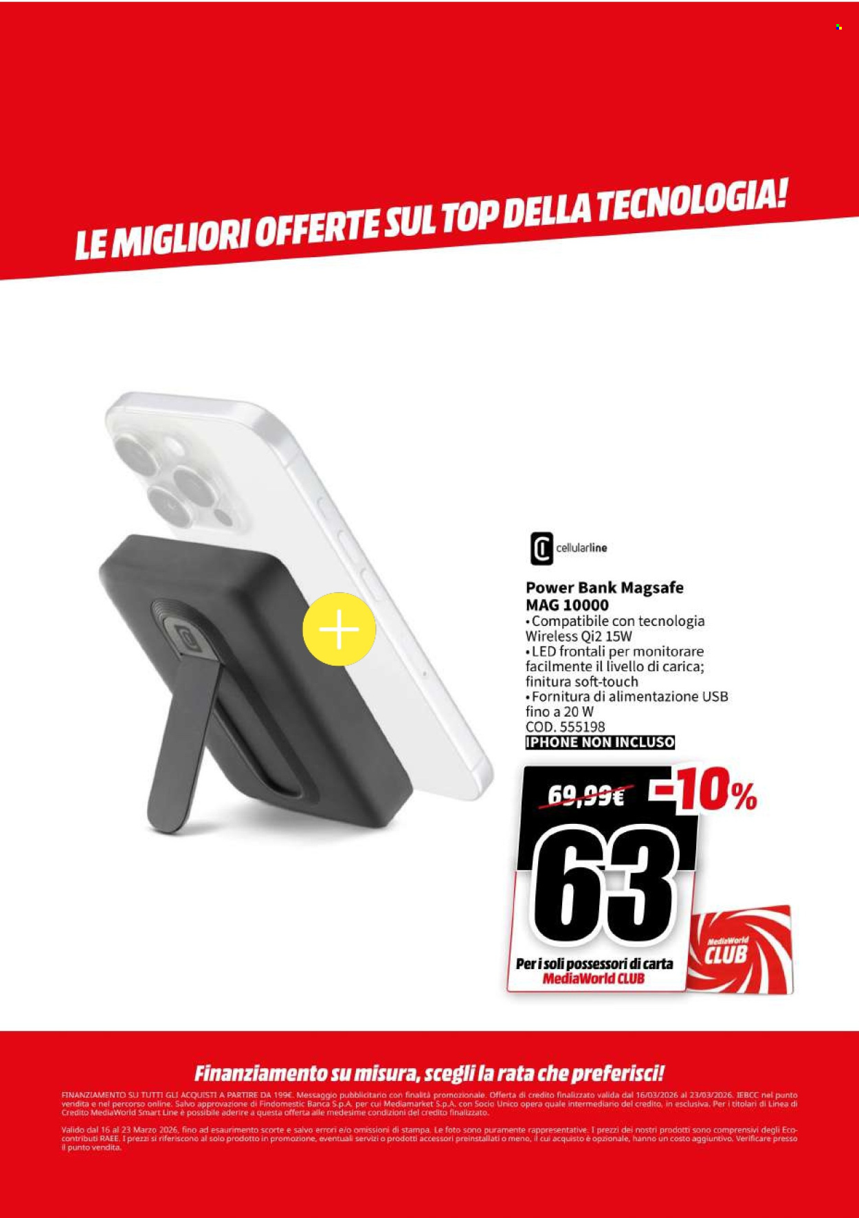 Volantino MediaWorld - 16/3/2026 - 23/3/2026. Pagina 28
