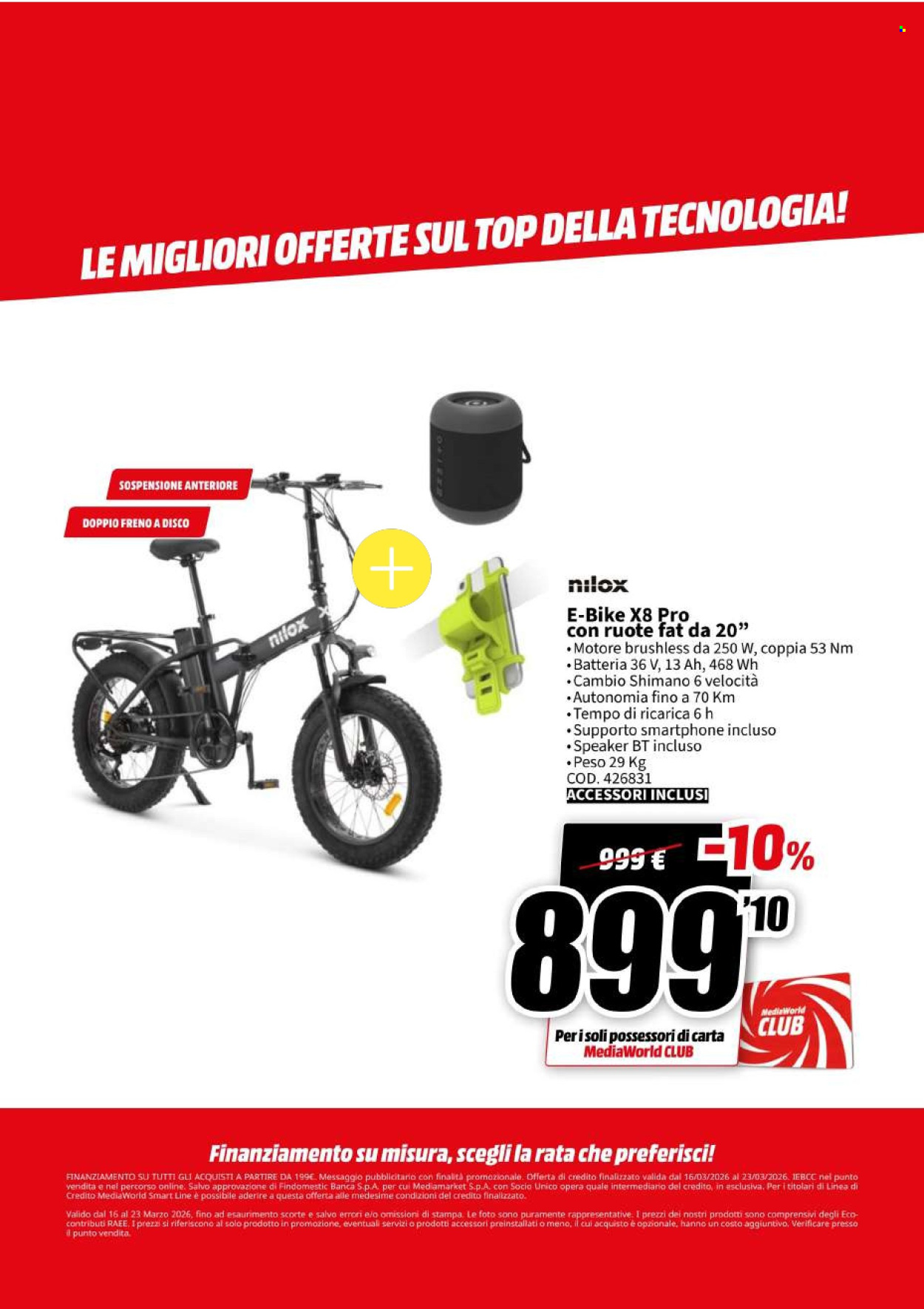 Volantino MediaWorld - 16/3/2026 - 23/3/2026. Pagina 33