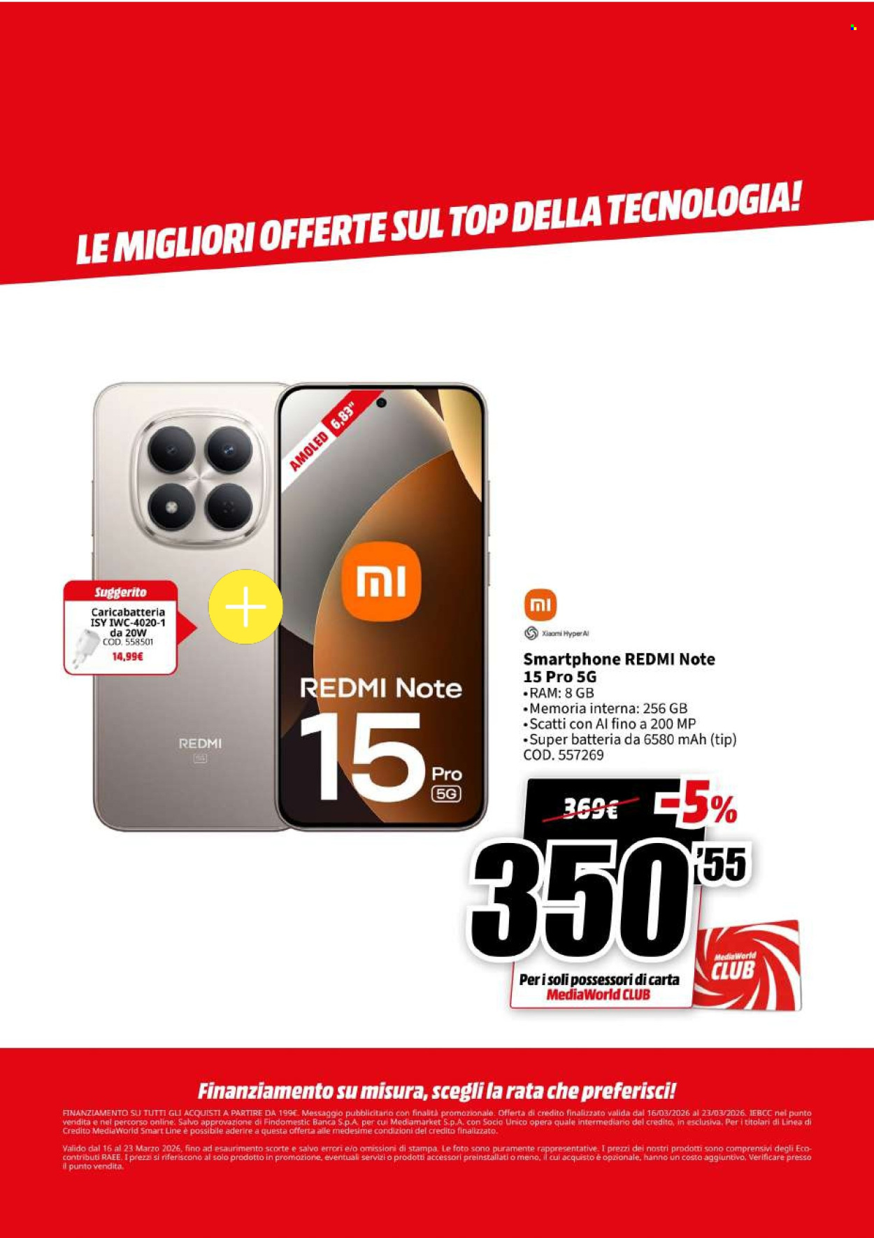 Volantino MediaWorld - 16/3/2026 - 23/3/2026. Pagina 38
