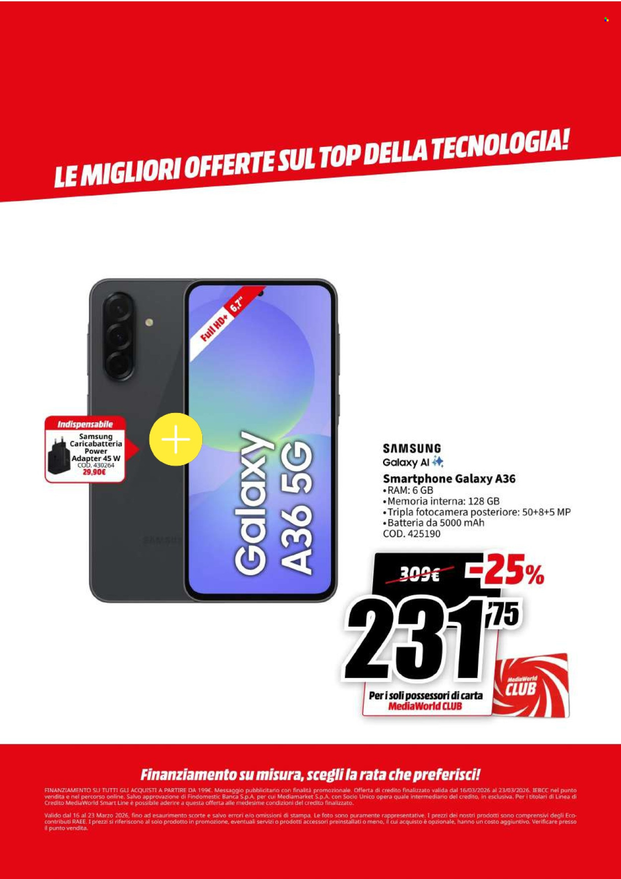 Volantino MediaWorld - 16/3/2026 - 23/3/2026. Pagina 40