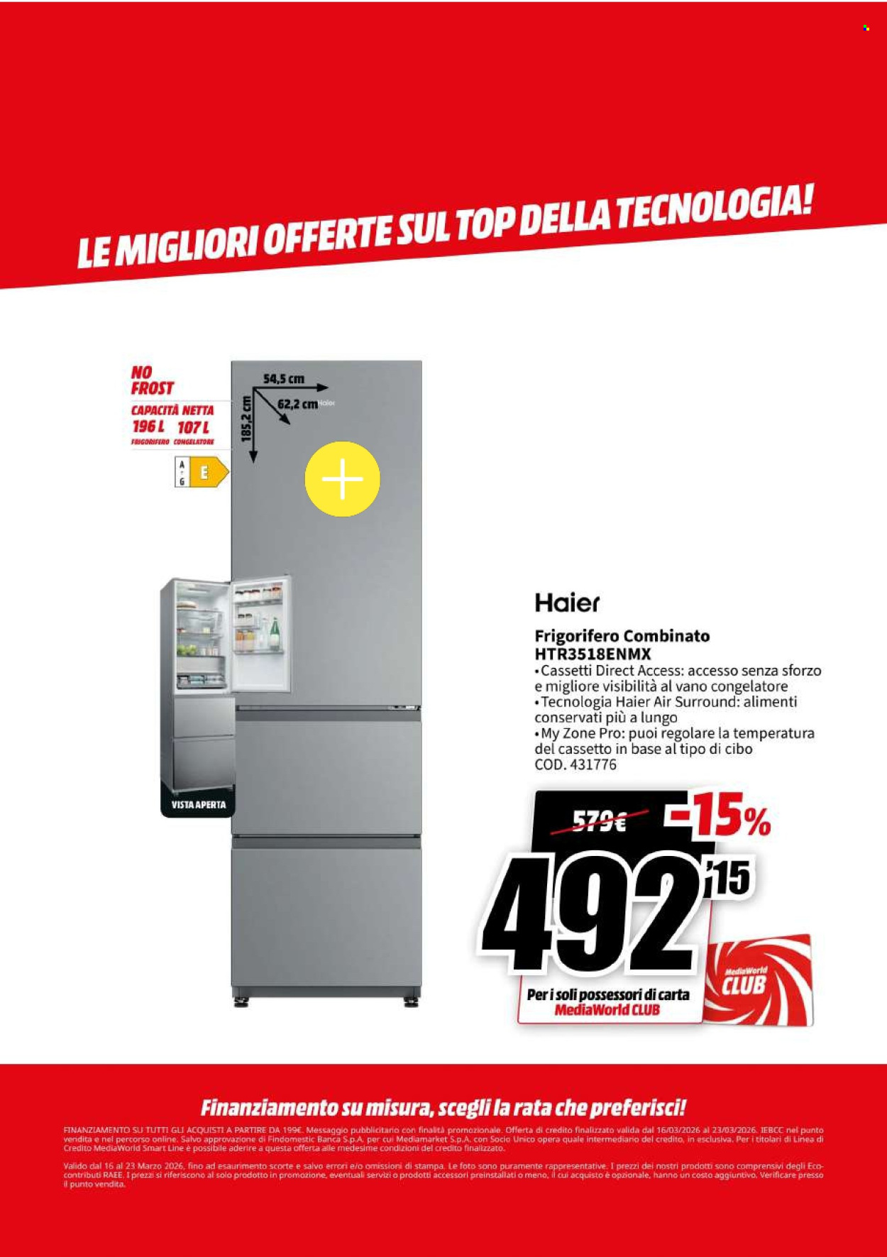 Volantino MediaWorld - 16/3/2026 - 23/3/2026. Pagina 42
