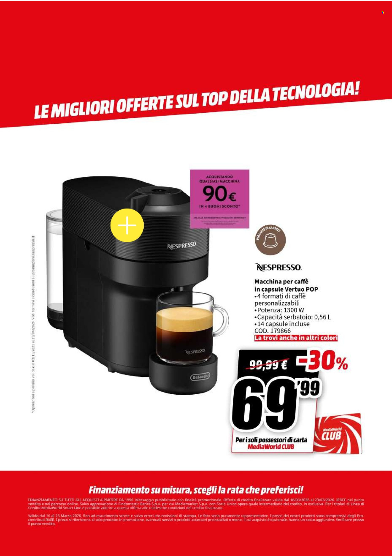 Volantino MediaWorld - 16/3/2026 - 23/3/2026. Pagina 58