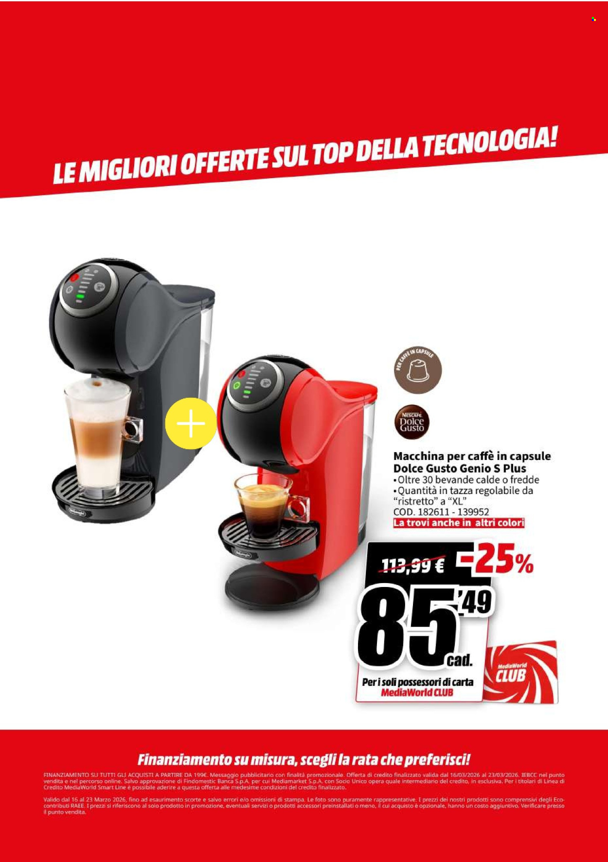 Volantino MediaWorld - 16/3/2026 - 23/3/2026. Pagina 59