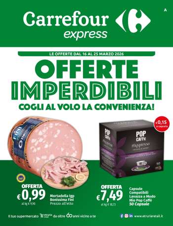 Volantino Carrefour - 16/3/2026 - 25/3/2026.