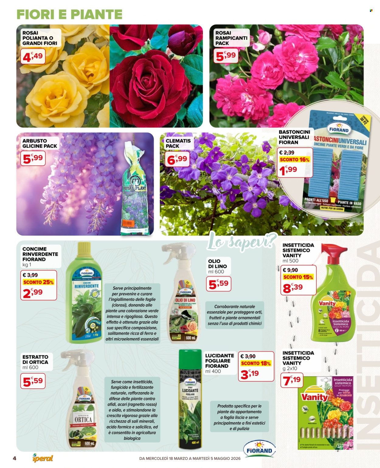 Volantino Iperal - 18/3/2026 - 5/5/2026. Pagina 4
