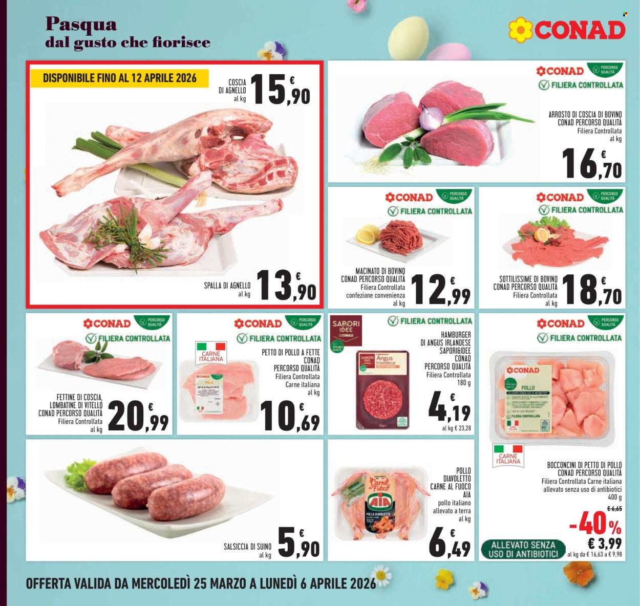 Leták Conad - 25.3.2026 - 6.4.2026. Strana 6