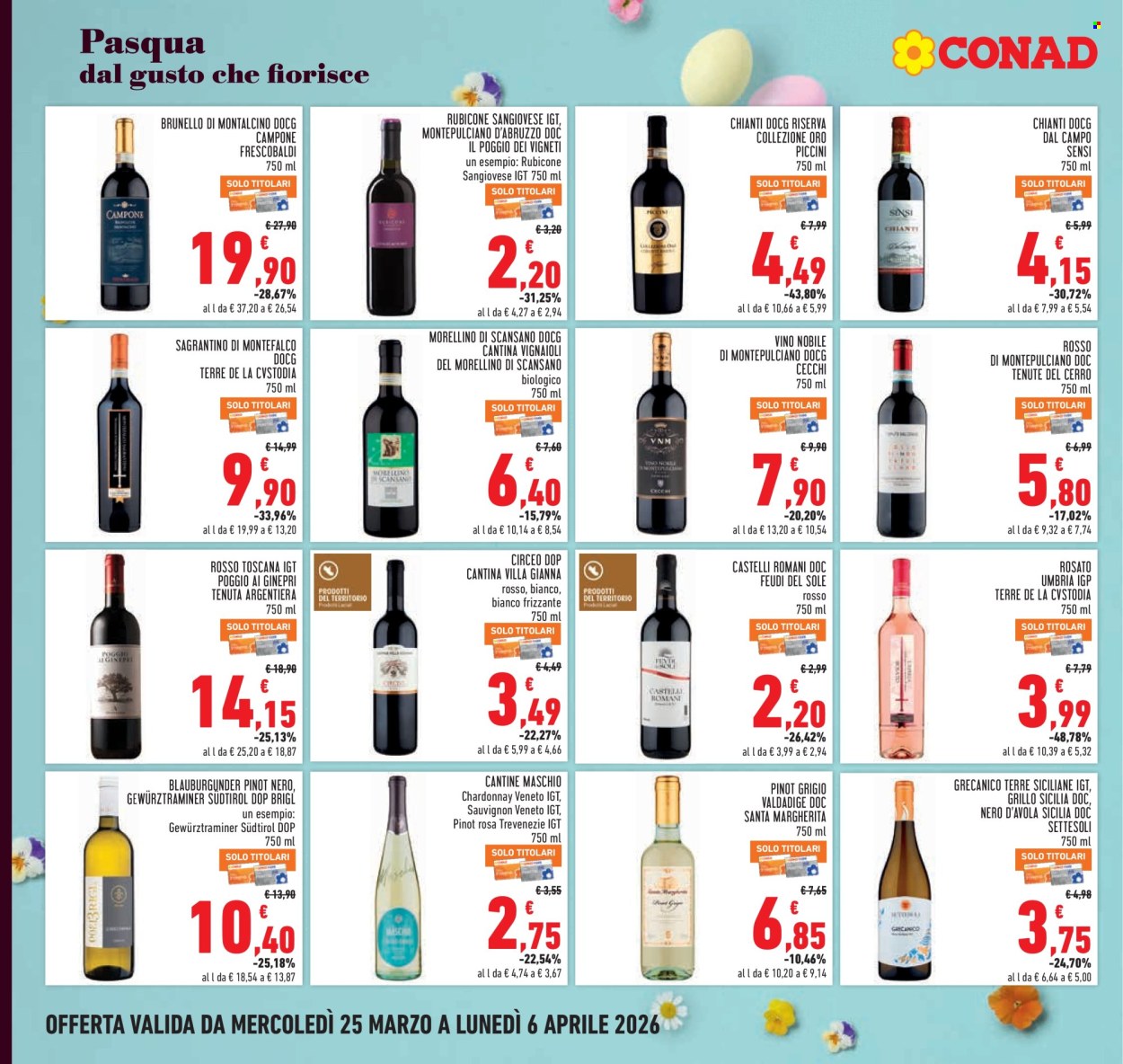 Leták Conad - 25.3.2026 - 6.4.2026. Strana 20