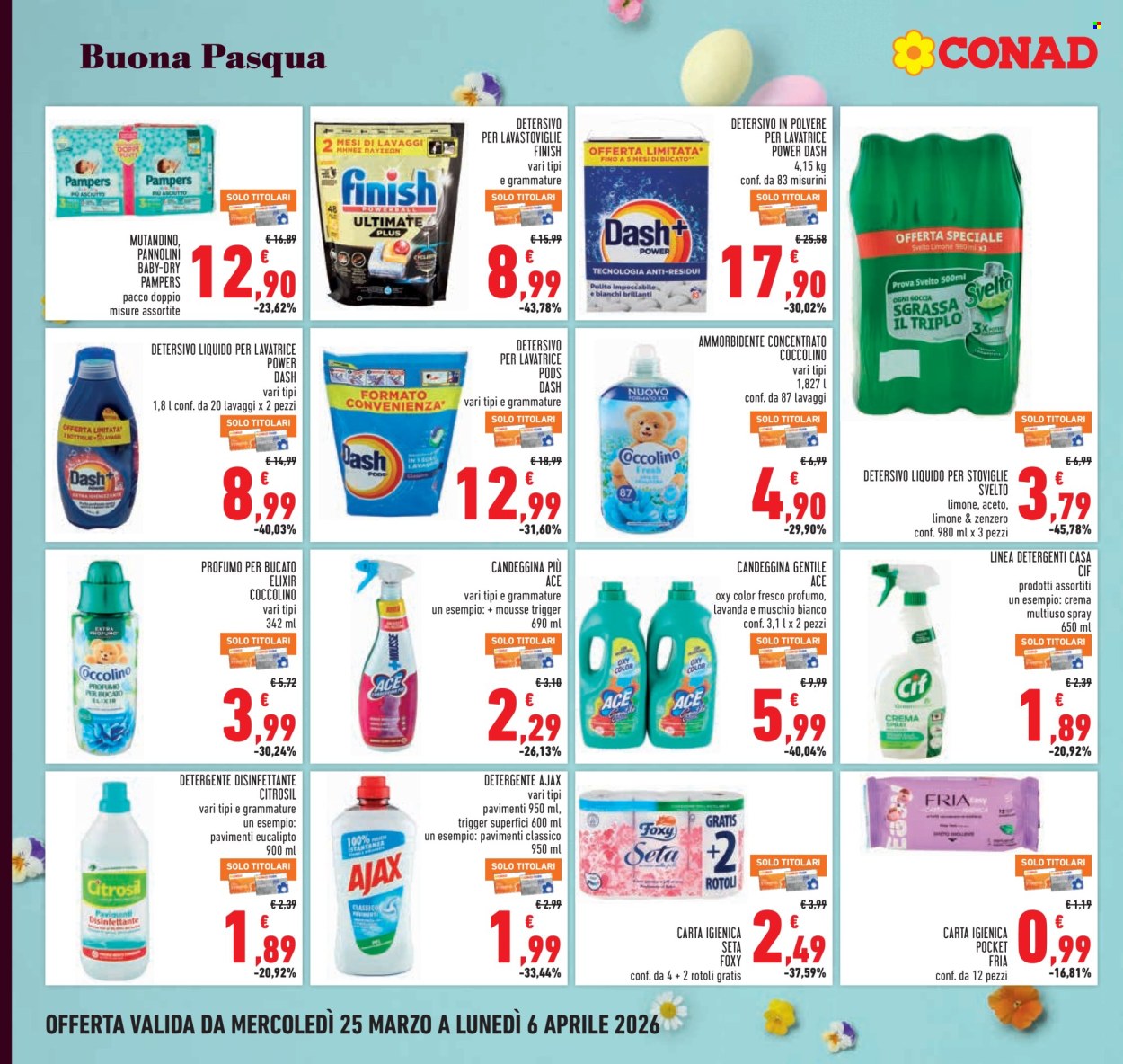 Leták Conad - 25.3.2026 - 6.4.2026. Strana 24